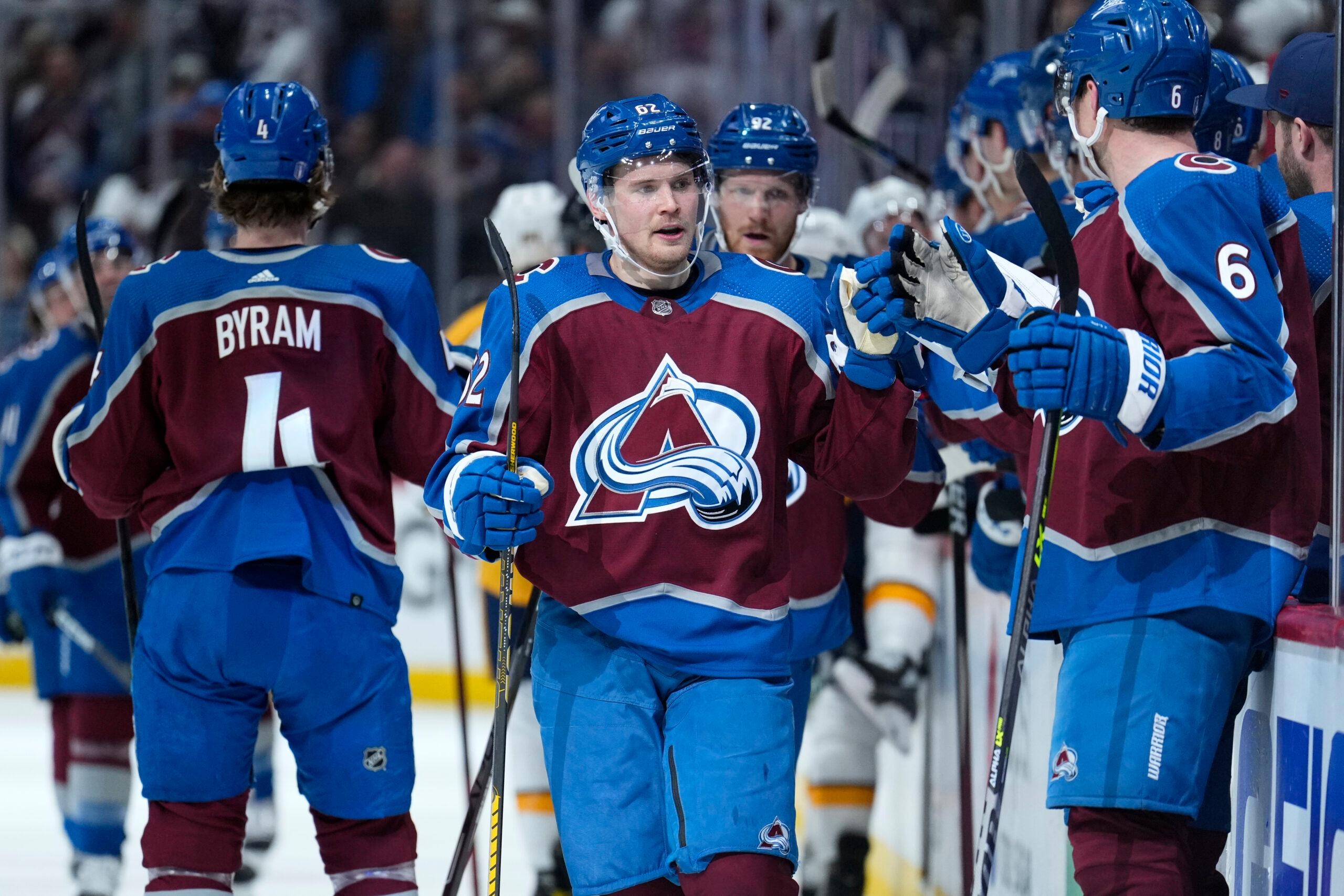Makar Scores In OT Colorado Avalanche Win 2 1 Over Predators In Game 2