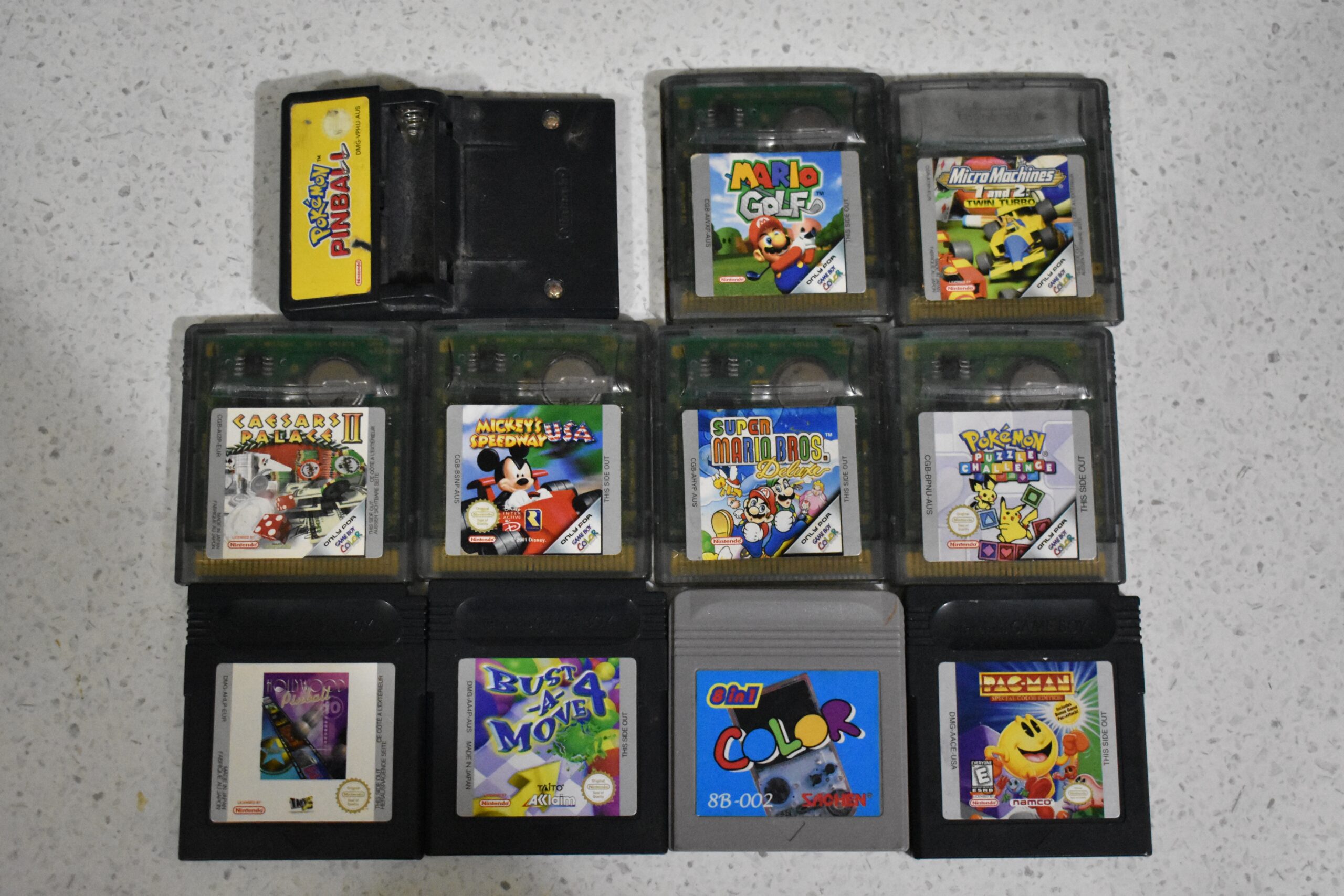 gameboy color games roms