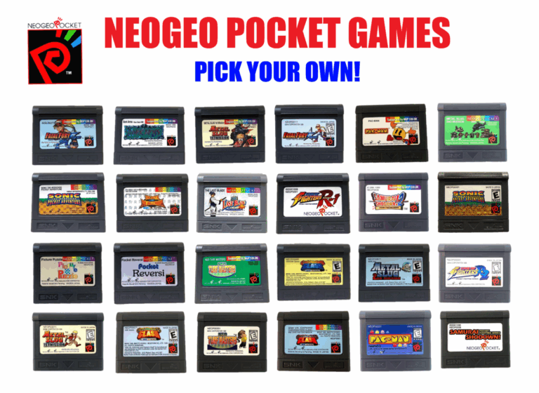 NEO GEO Pocket Color Games PICK YOUR OWN EBay