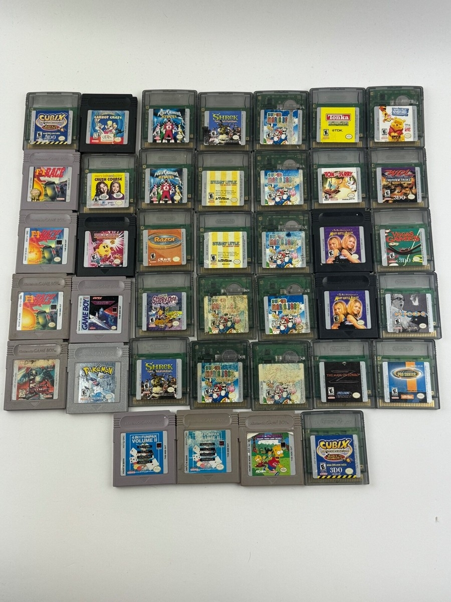 Nintendo Game Boy Gameboy Color Cartridge Only Games Pick Choose From List EBay