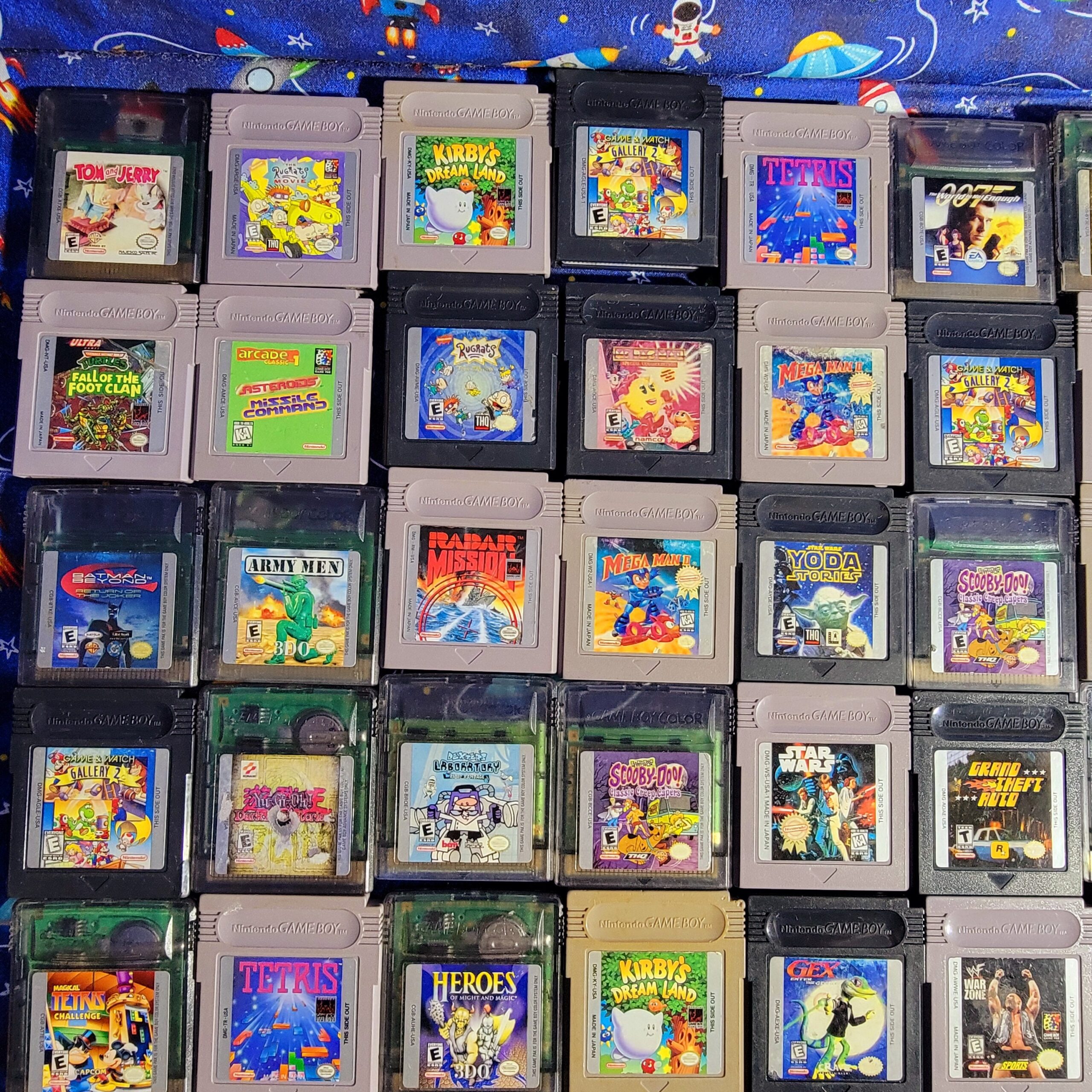 Nintendo Gameboy And Gameboy Color Games GB GBC Etsy