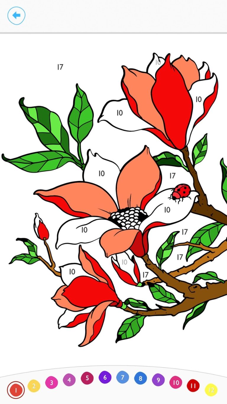 Paint By Number Free Coloring Game Painting Book By Fun Games For Free App On Amazon Appstore