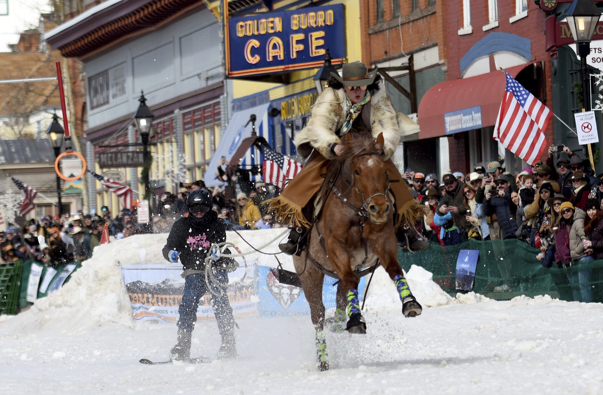 Skijoring When Colorado s Wild West Meets The High Country s Ski Culture