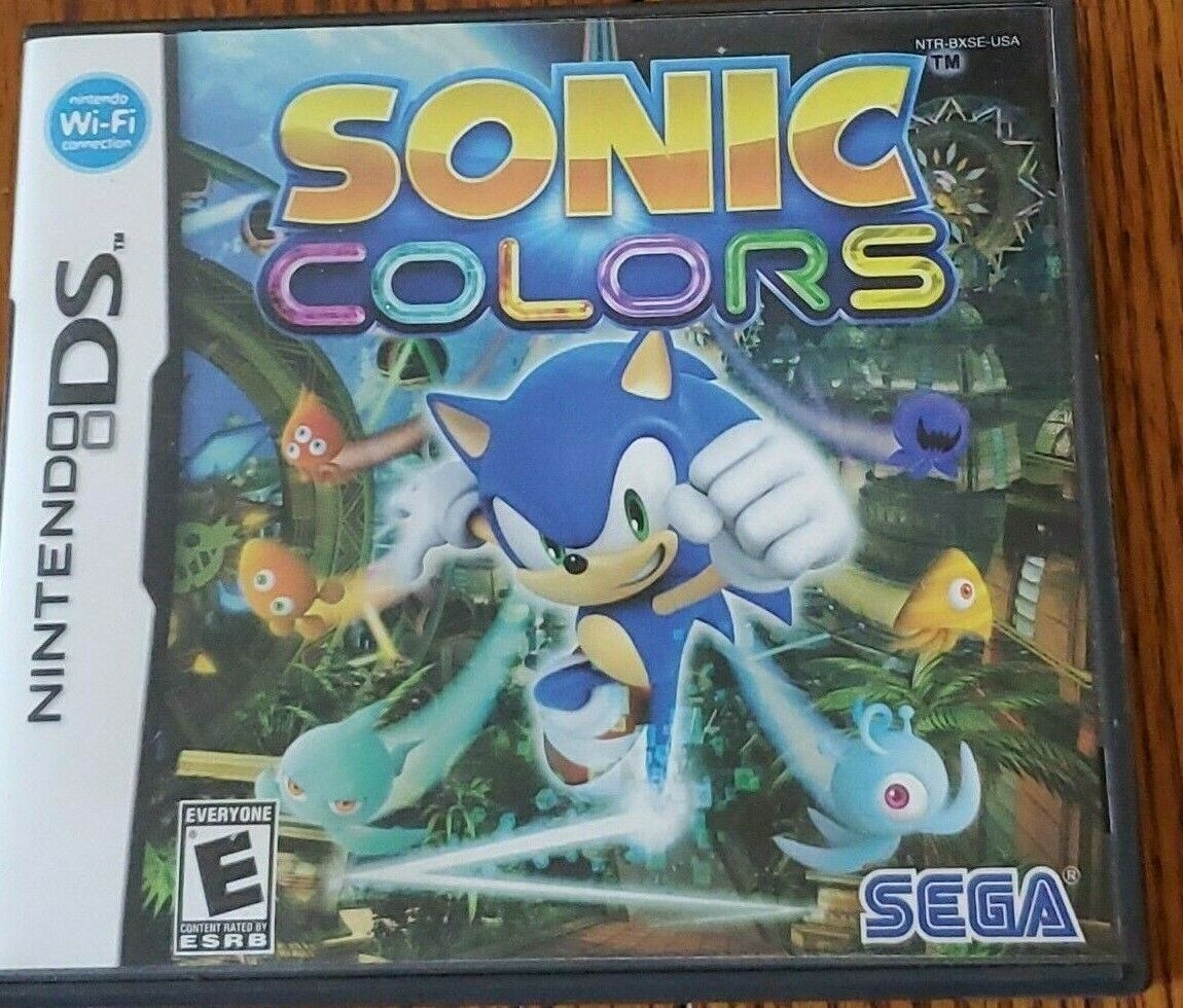 Sonic Colors Nintendo DS 2010 Complete W Manual Tested Works 10086670370 EBay