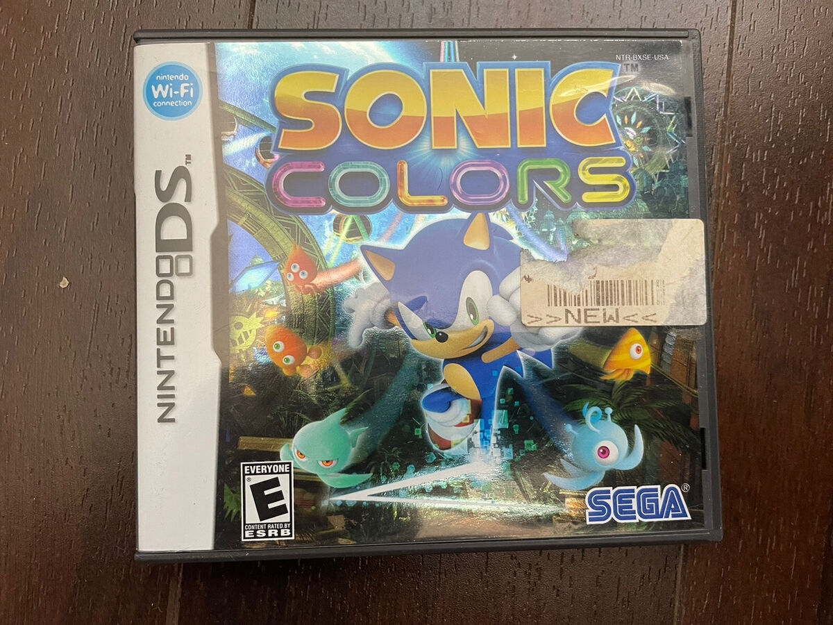 Sonic Colors Nintendo DS Complete With Manual 10086670370 EBay