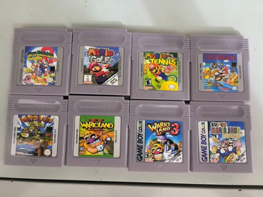 Super Mario Land Mario Tennis Mario Golf Game Card For Nintendo Game Boy GBC EBay