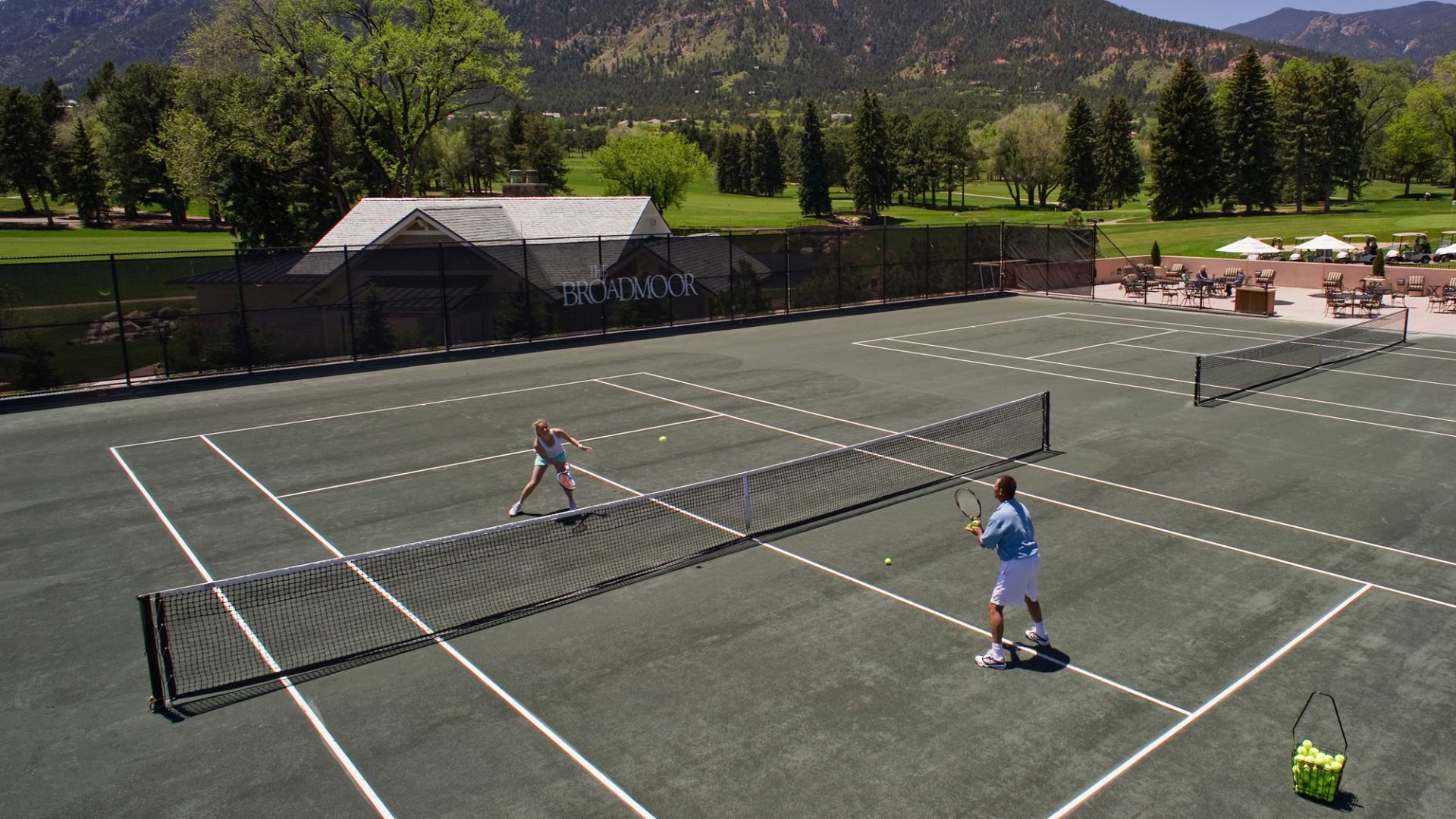 Tennis Club At The Broadmoor Resort In Colorado Springs