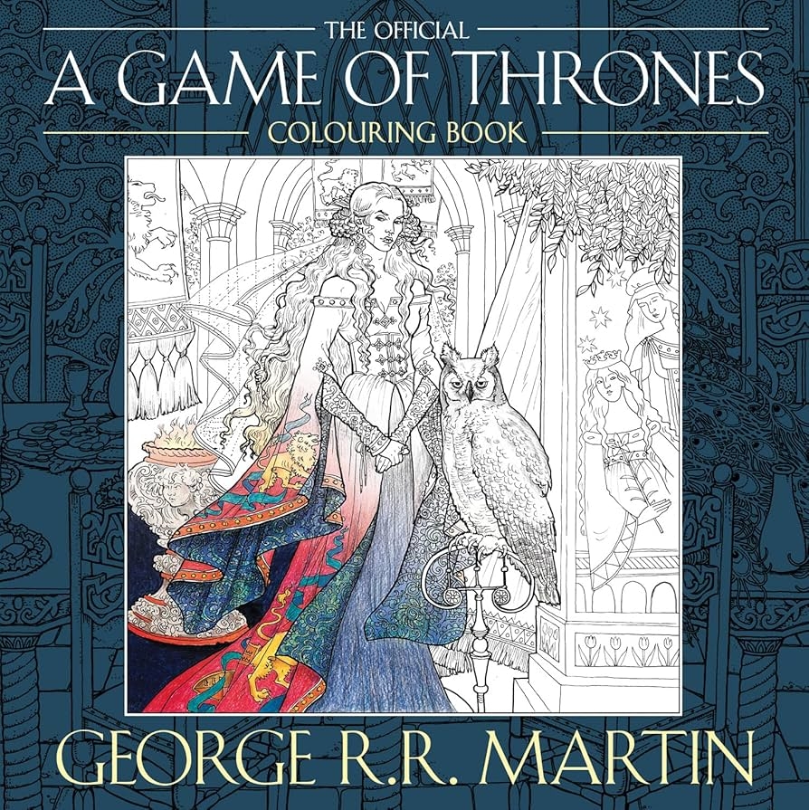 game of thrones coloring book