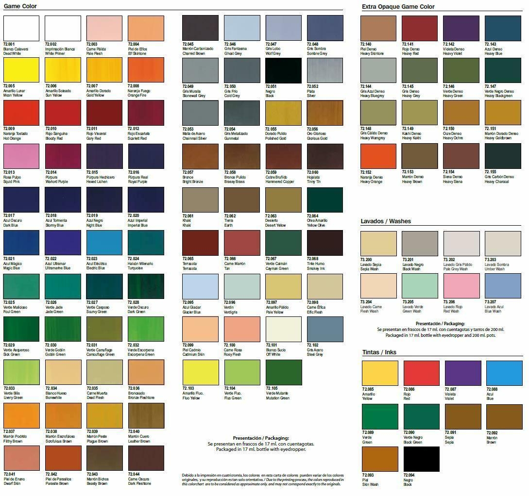 vallejo game color set