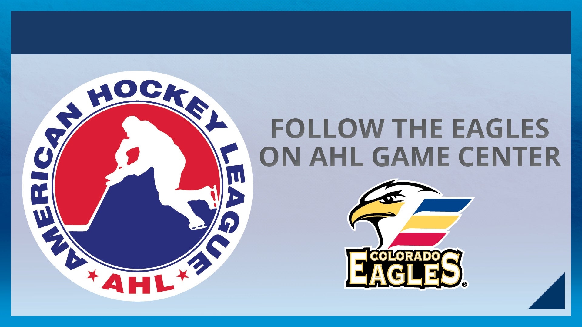 Watch Listen Follow Colorado Eagles