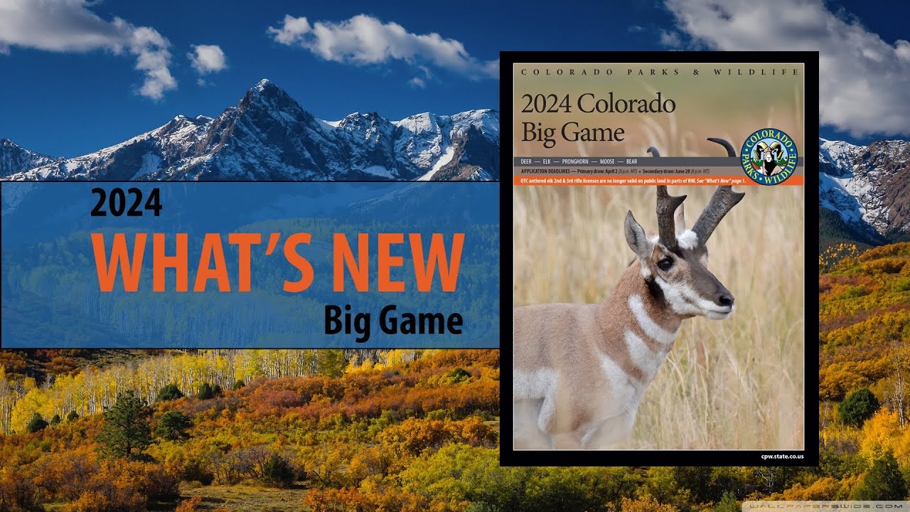 What s New 2024 Colorado Big Game YouTube